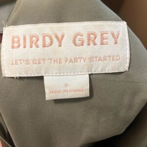 Sage green bridesmaid dress from Birdy Gray. Size S.